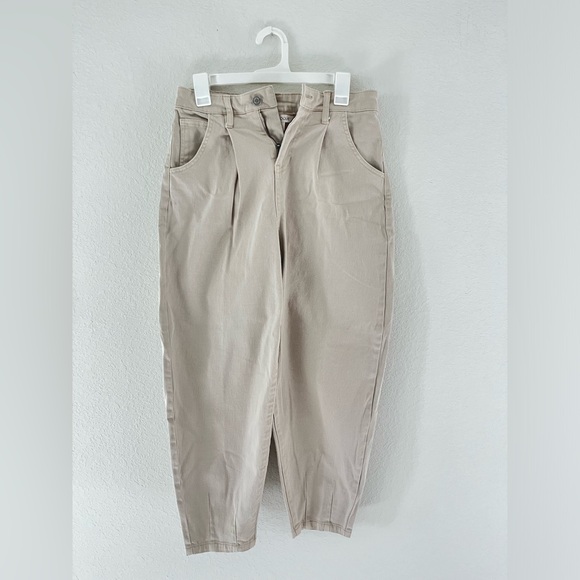 PROLOGUE Balloon Tapered Cream Pants Size 6 - Picture 1 of 4